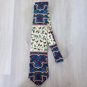 Vintage 1996 Rush Limbaugh No Boundaries Silk Tie artsy colorful Bird 58x4